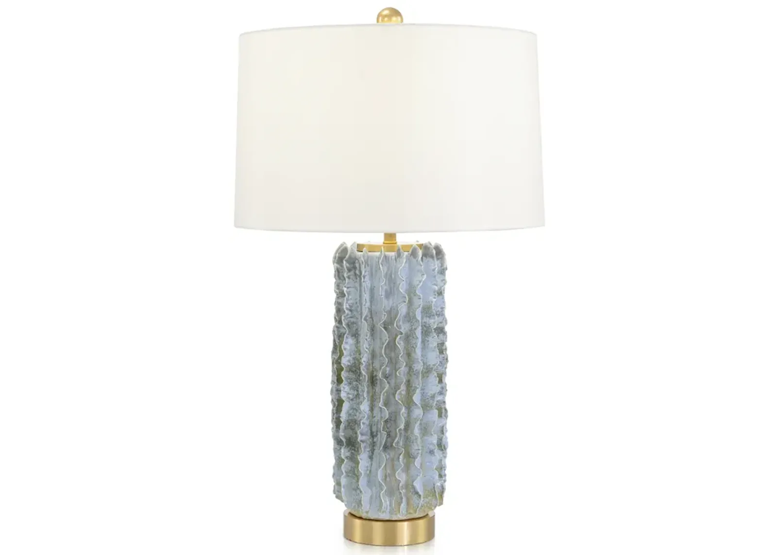 Volante Gray Table Lamp