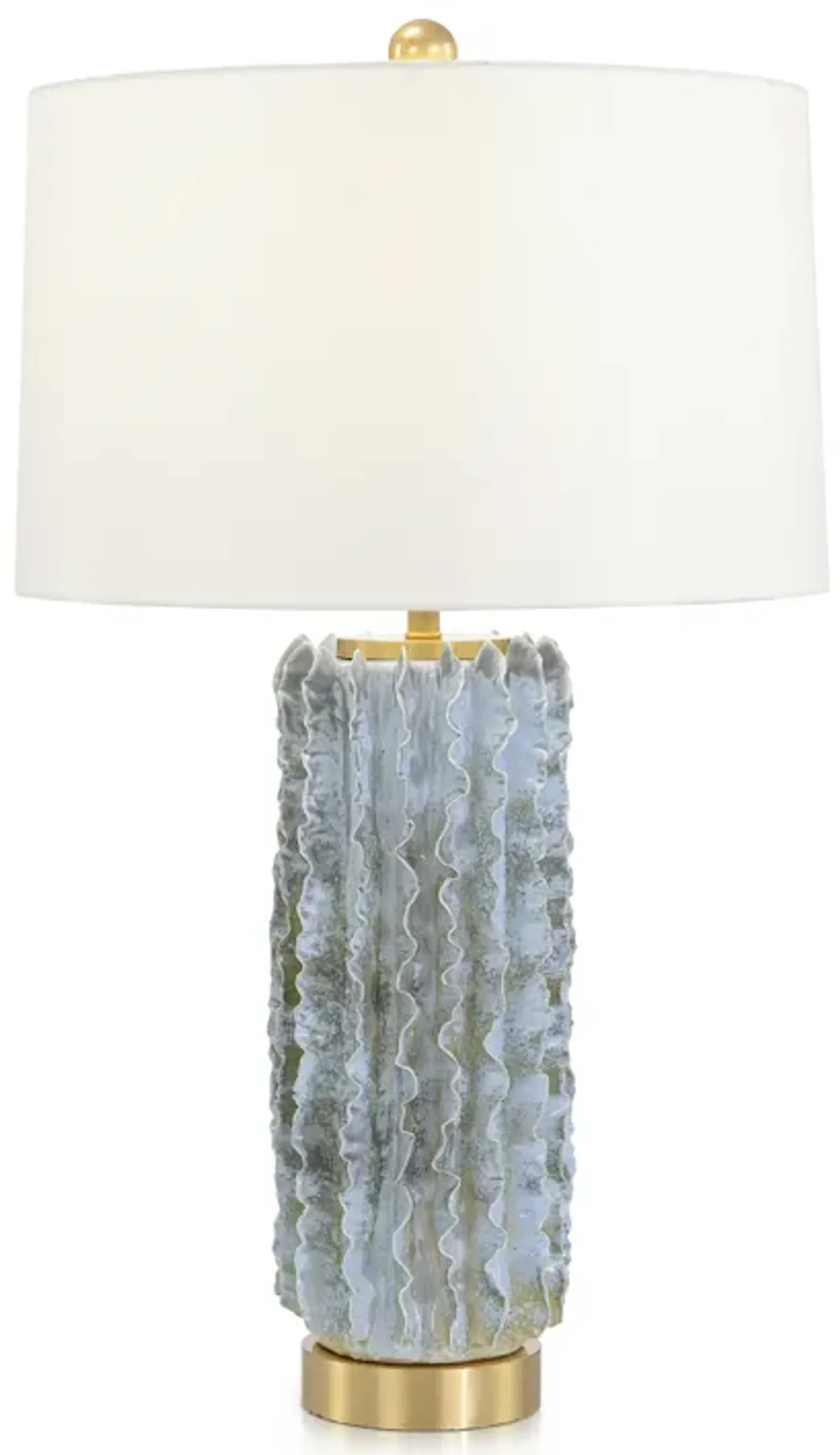 Volante Gray Table Lamp