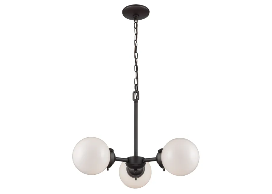 Beckett 22'' Wide 3-Light Chandelier