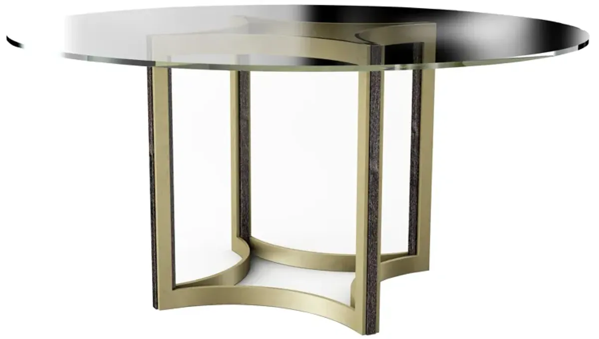 Remix Glass Top Table