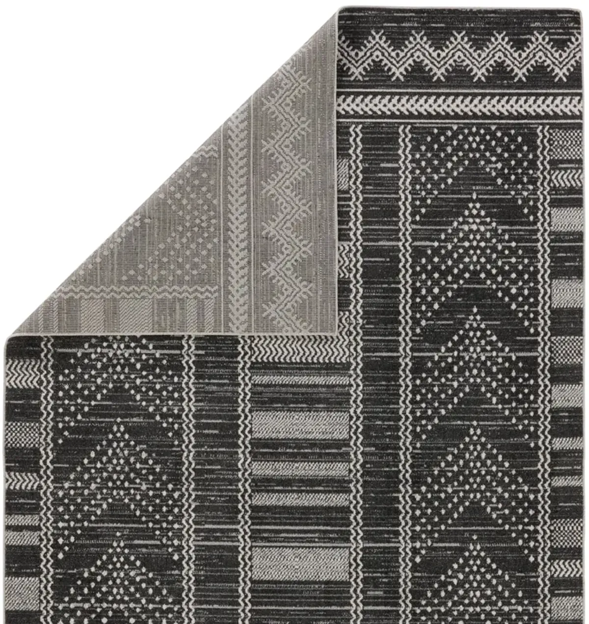 Nadine Mateo Black 9' x 12' Rug