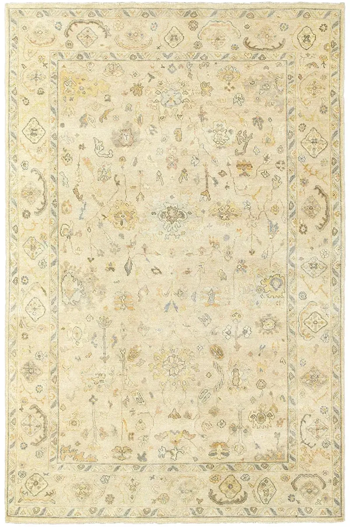 Palace 6' x 9' Beige Rug