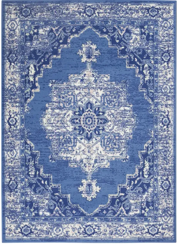 Whimsicle WHS03 Navy 4' x 6' Rug