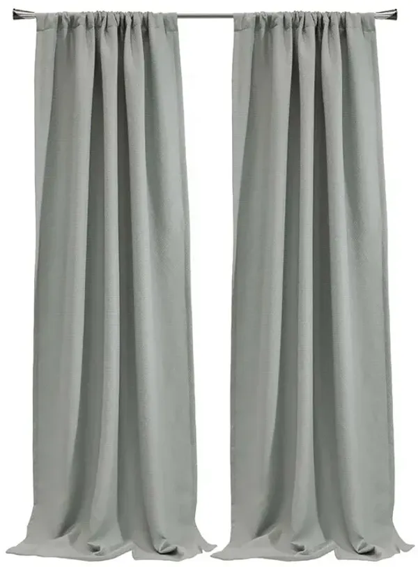 Thermalogic Birmingham Room Darkening Window Treatments Dual Header Insulating Curtain Panel Silver