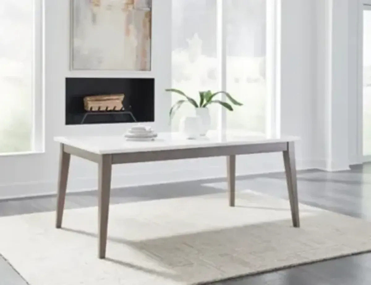 Loyaska White Dining Table