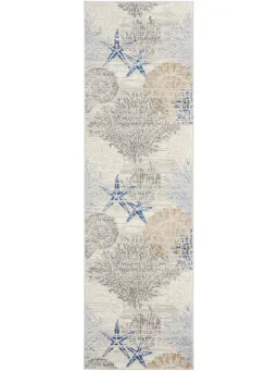 Ivory/Gray/Blue color