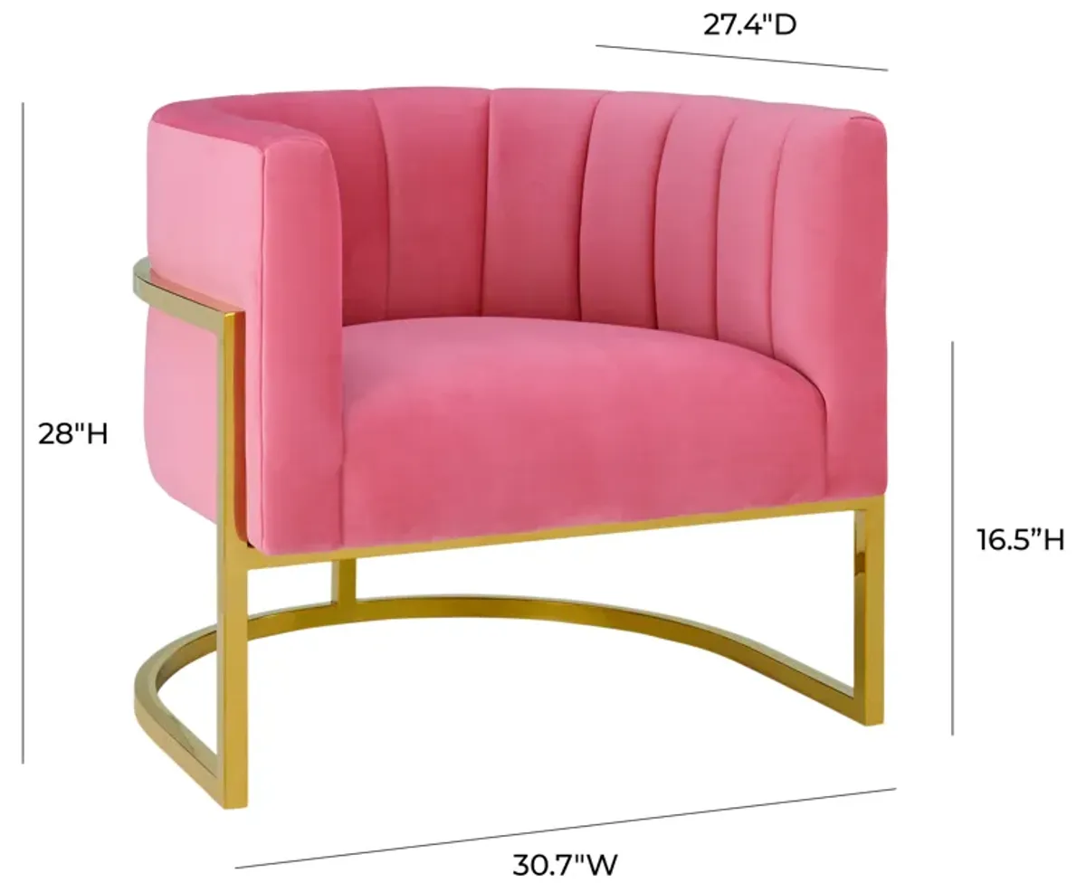 Magnolia Velvet Chair