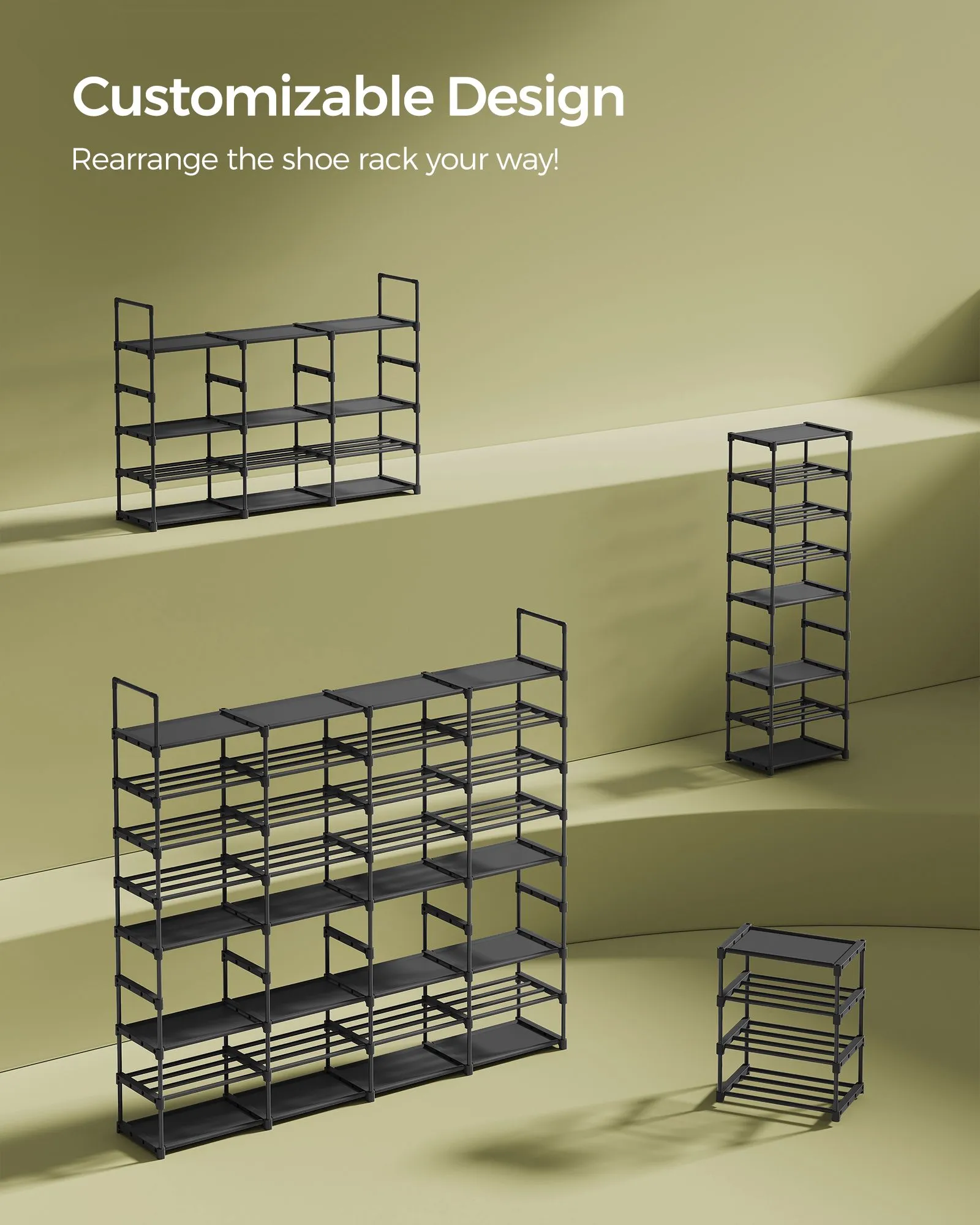 8-Tier Large Shoe Rack