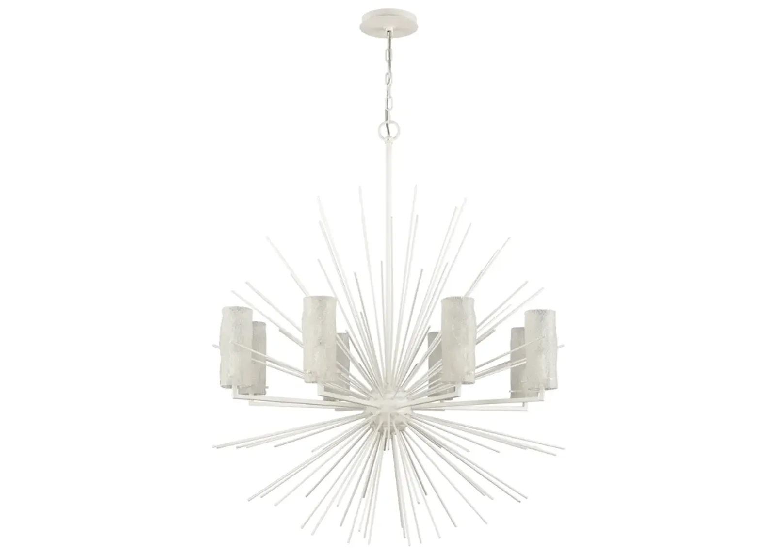 Sea Urchin 34'' Wide 8-Light Chandelier