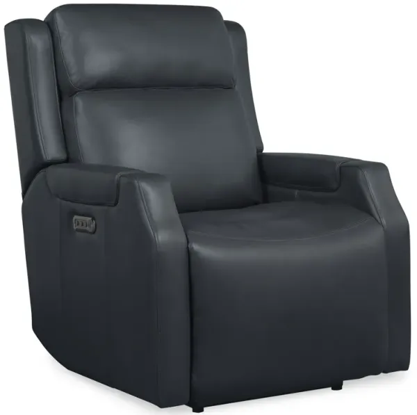 Nelson Zero Gravity Leather Power Recliner with Power Headrest