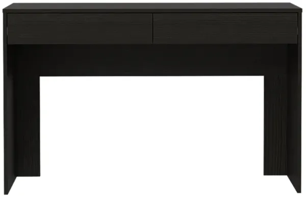 Streamdale Meridian 2-Drawer Computer Desk Black Wengue