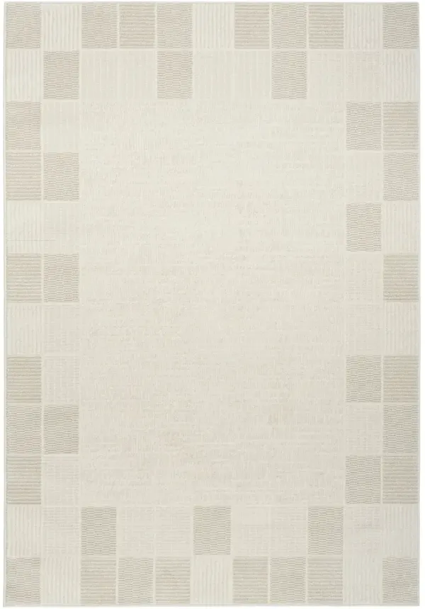 Nordic NRC07 Ivory/Gray 5' x 7' Rug