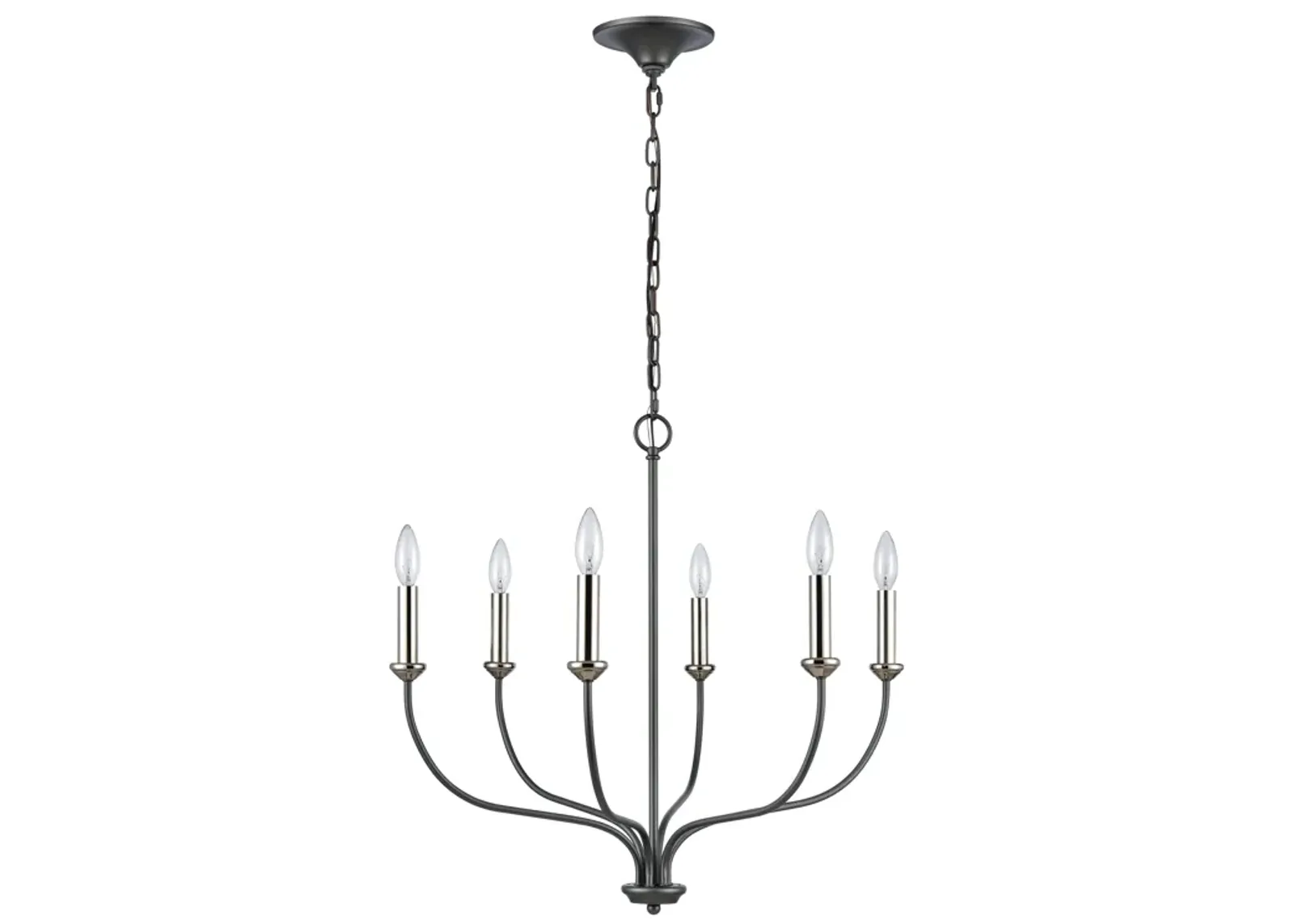 Madeline 25.75'' Wide 6-Light Chandelier