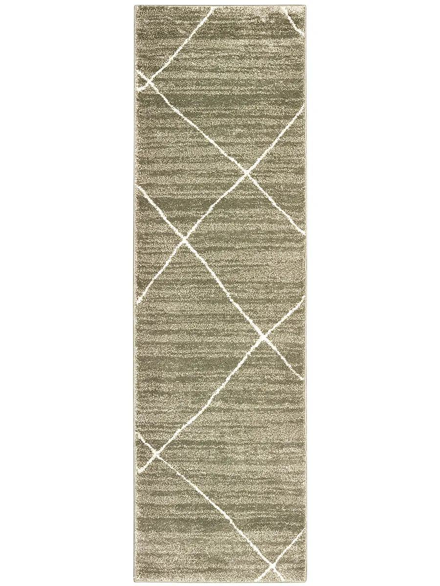 Carson 2'3" x 7'6" Grey Rug