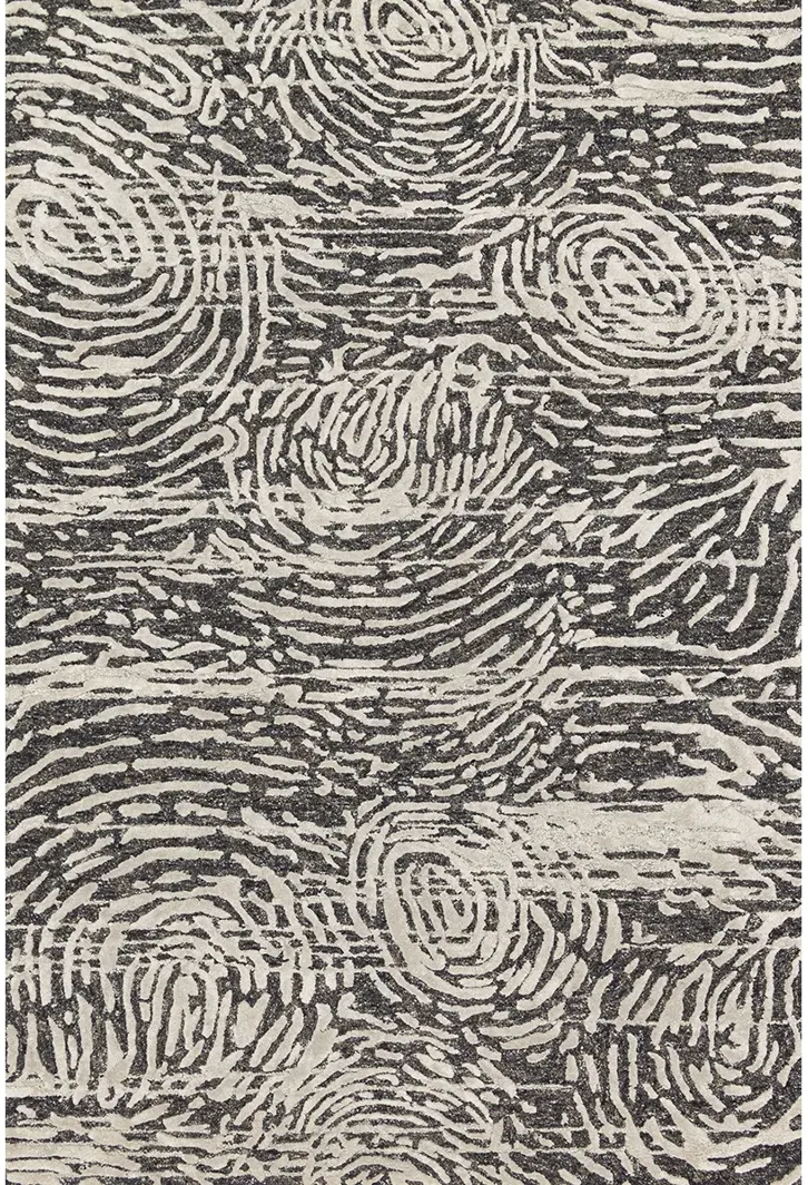 Juneau Charcoal/Silver 9'3" x 13' Rug