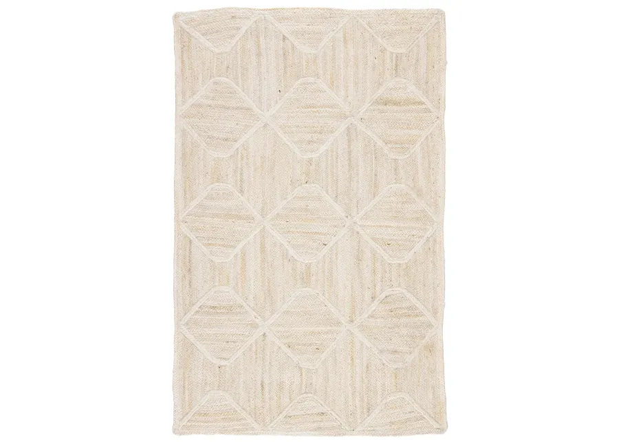 Naturals Tobago Sisal Bow White 9' x 12' Rug