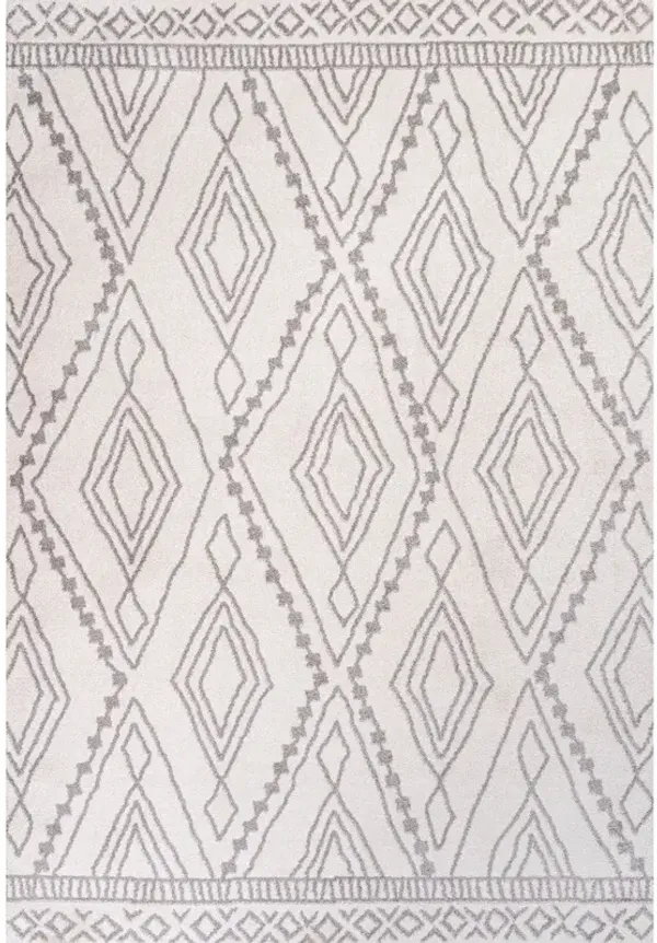 Rih Moroccan Style Diamond Area Rug