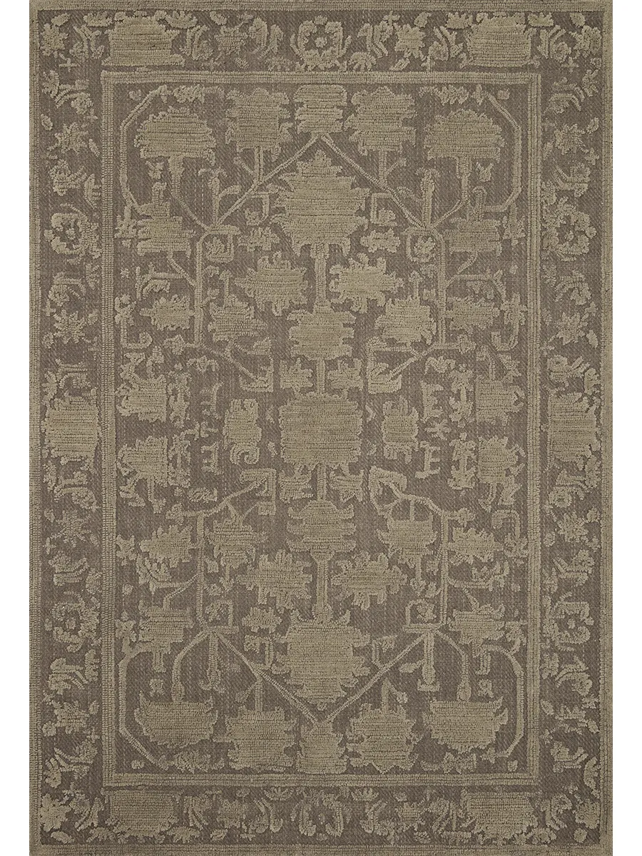 Gloria GLO01 Bark/Khaki 7'9" x 9'9" Rug