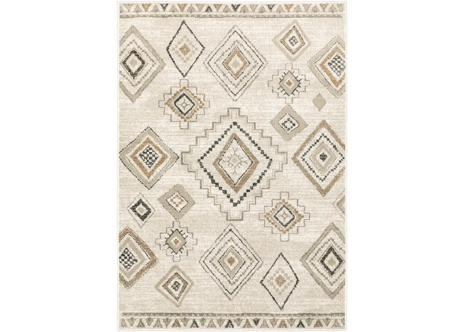 Georgia 9'10" x 12'10" Ivory Rug