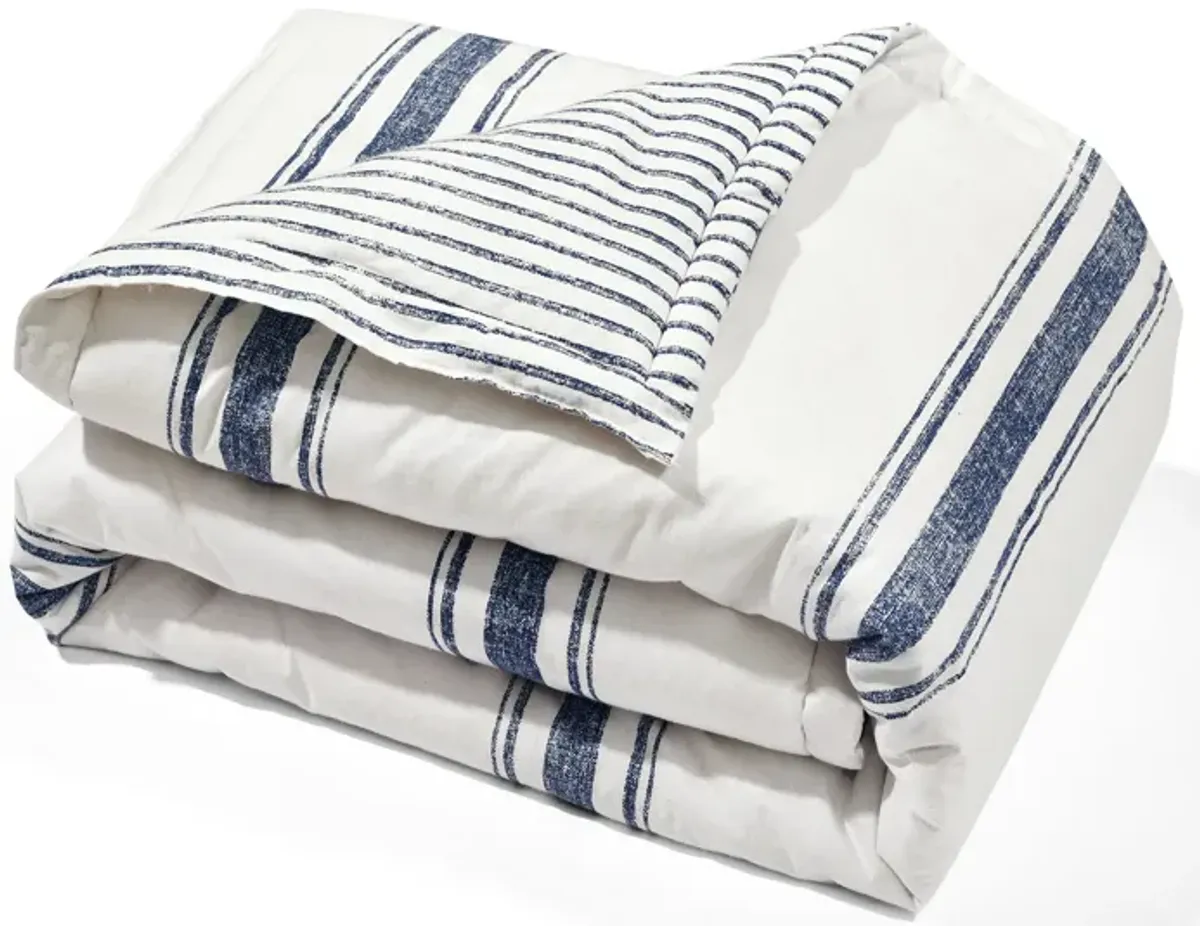 Farmhouse Stripe Throw