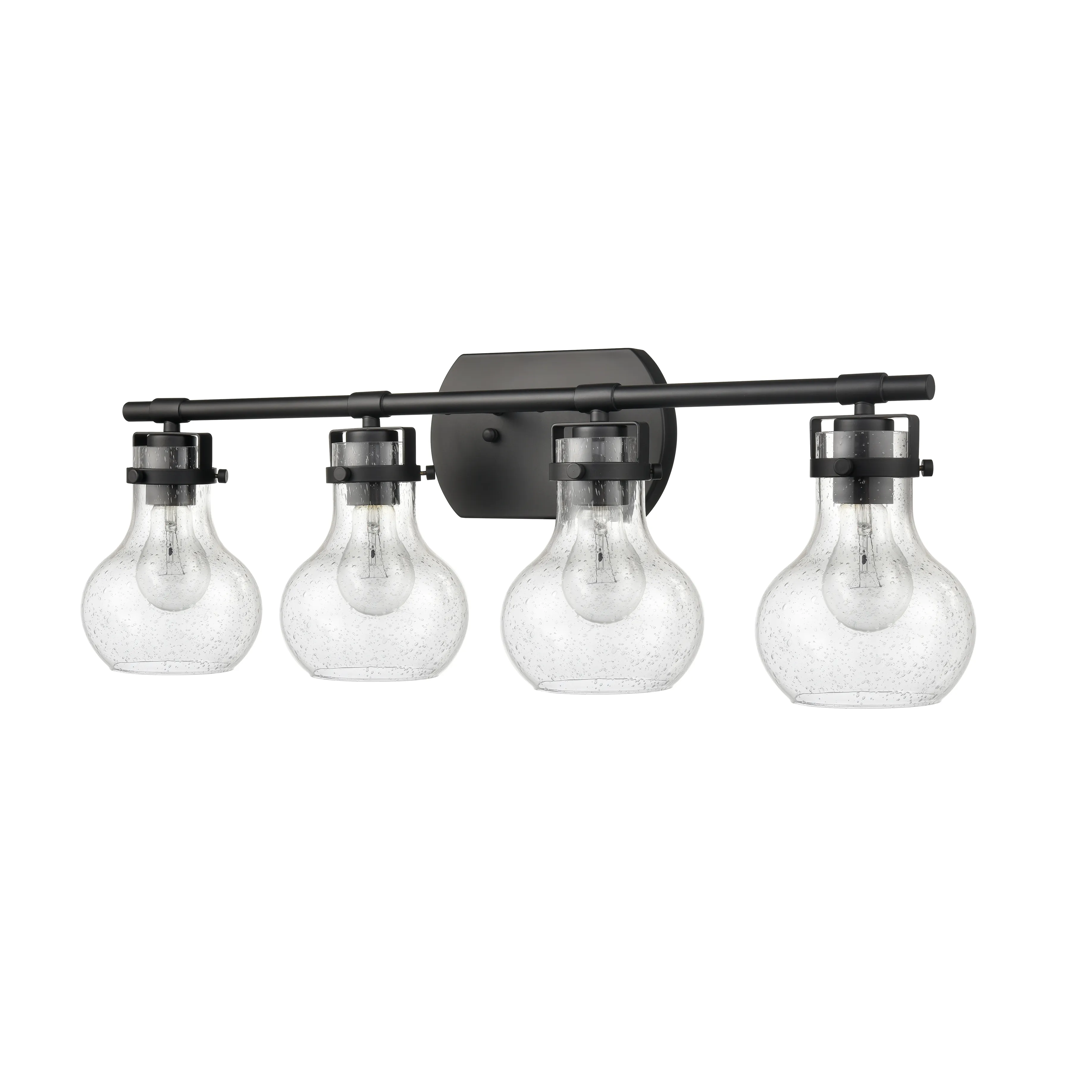 Salamanca 29'' Wide 4-Light Black Vanity Light