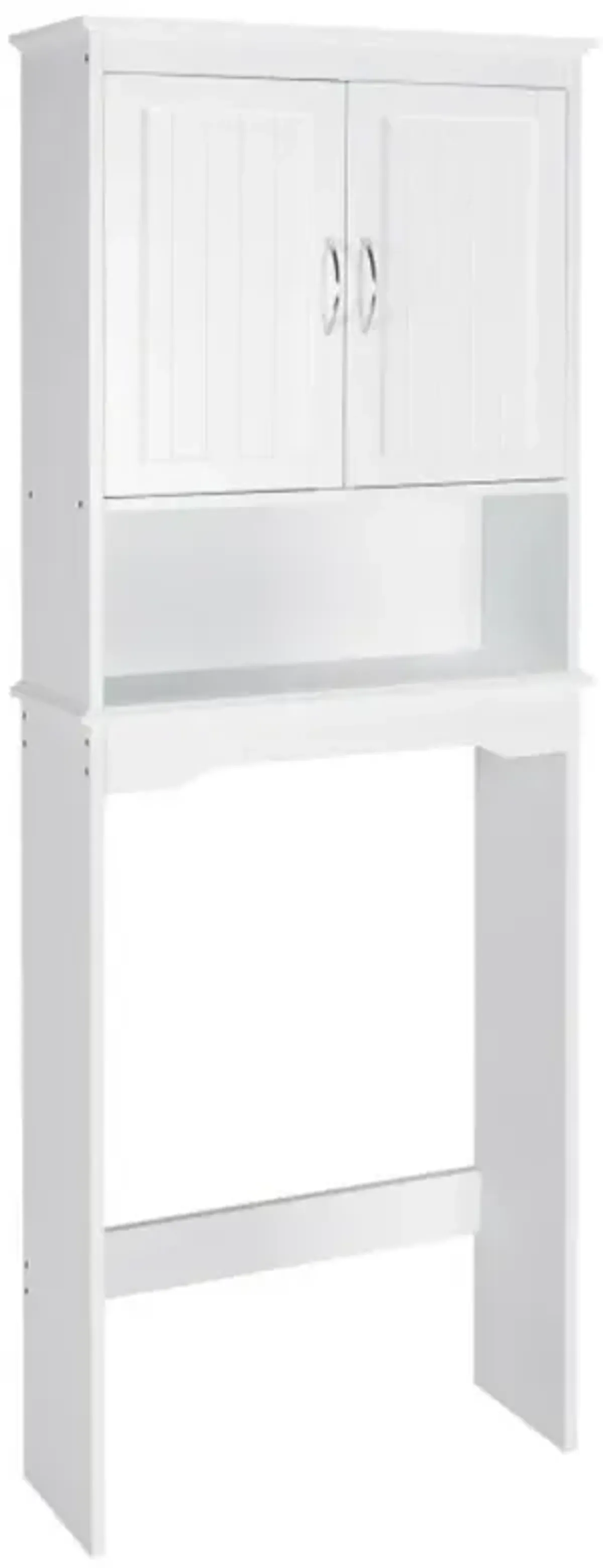 Hivvago Over the Toilet Storage Cabinet Bathroom Organizer with Adjustable Shelf-White