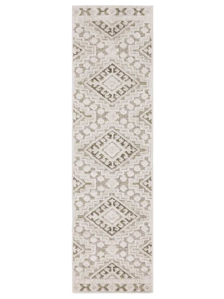 Tangier 2'3" x 7'6" Beige Rug