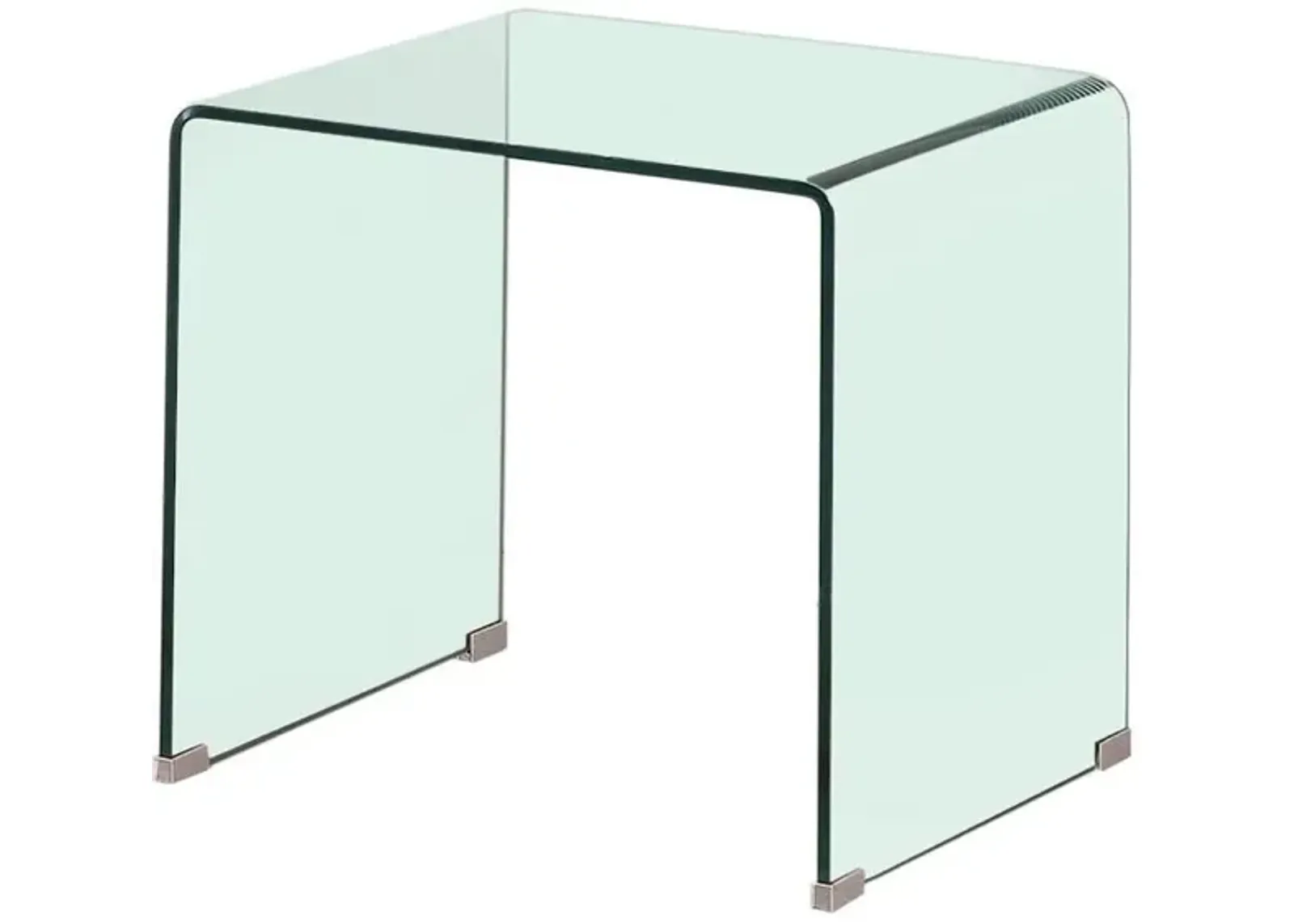 Ripley Square End Table Clear