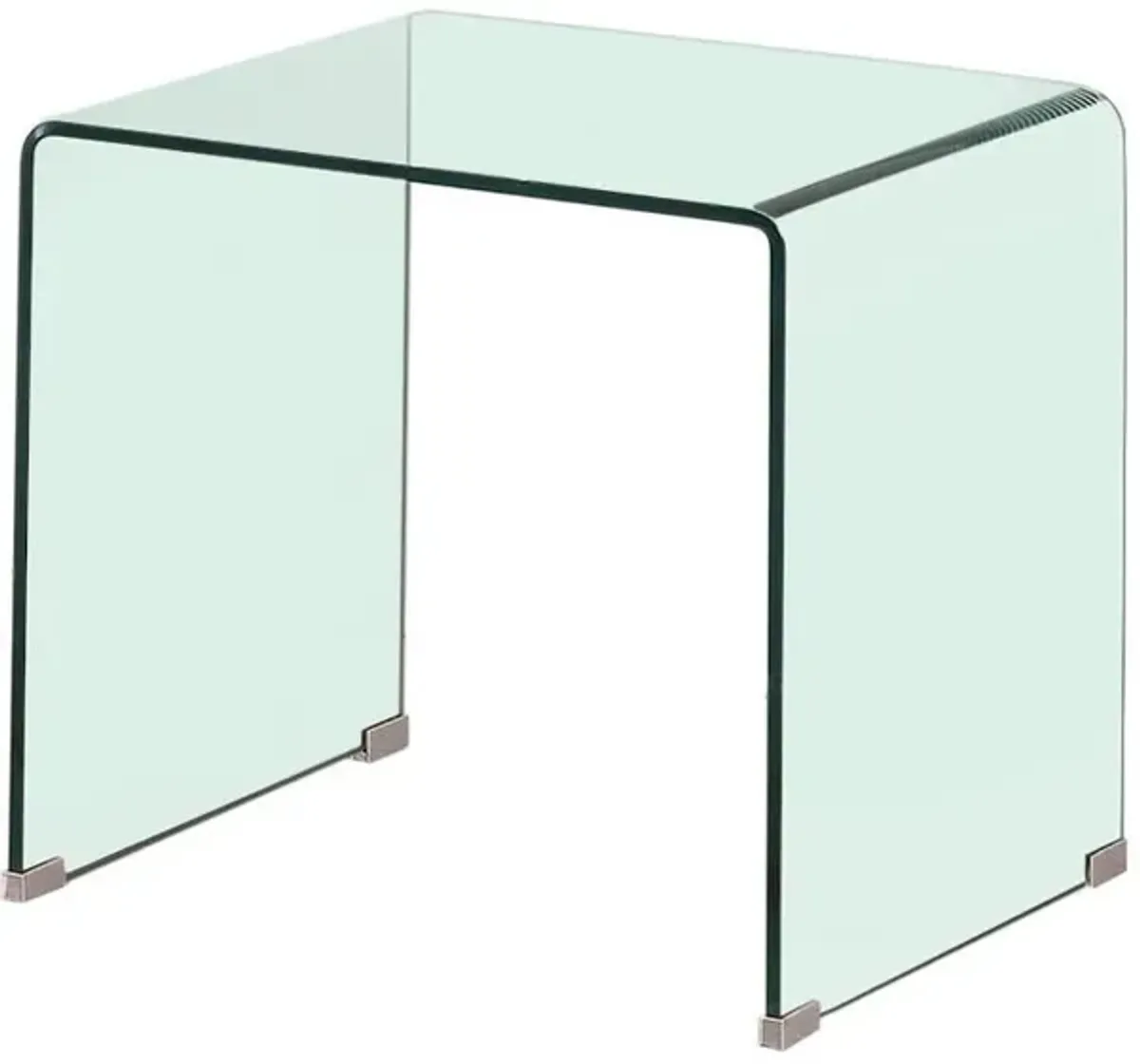 Ripley Square End Table Clear