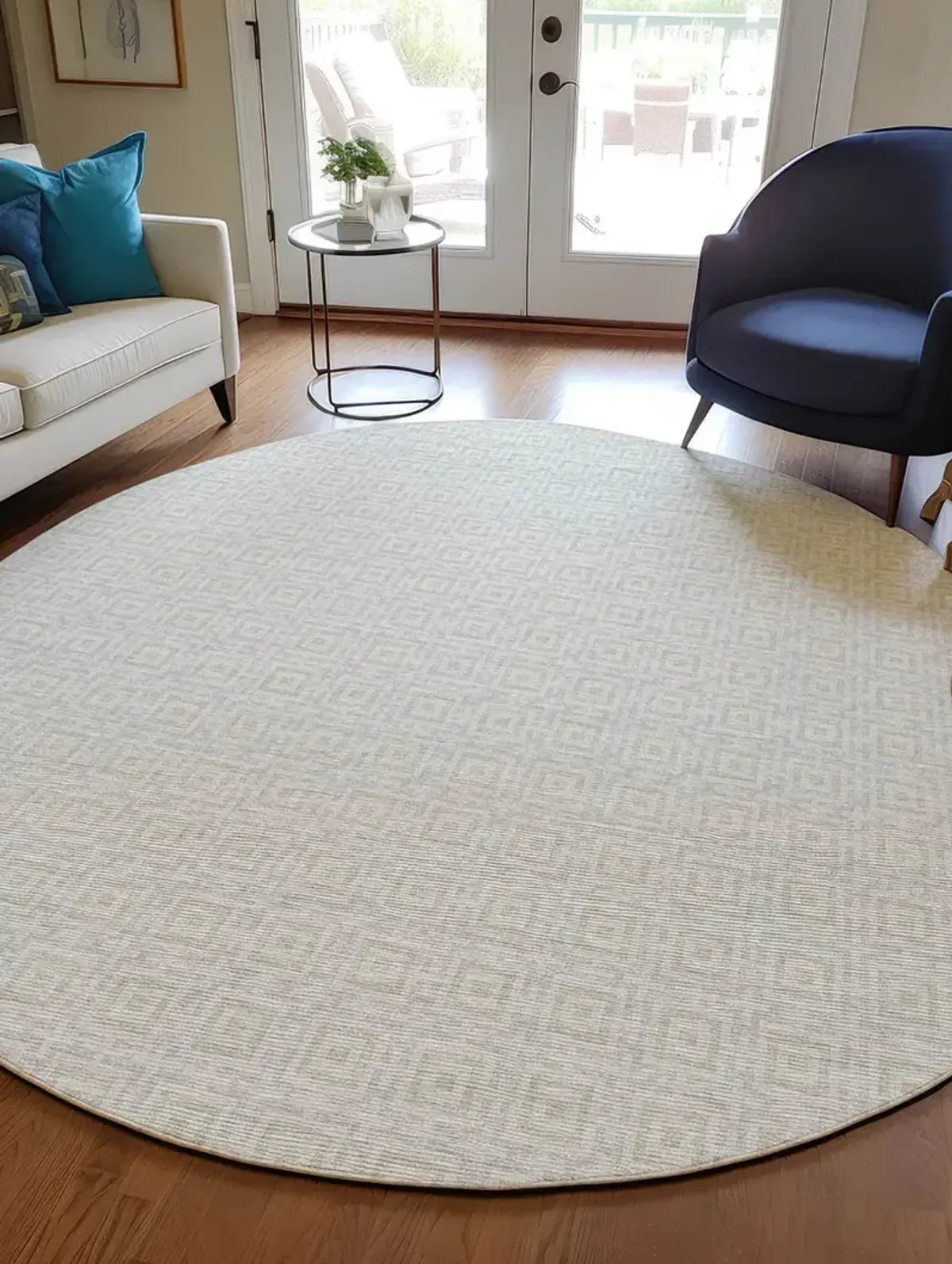 Marlo MO1 Linen 4' Rug