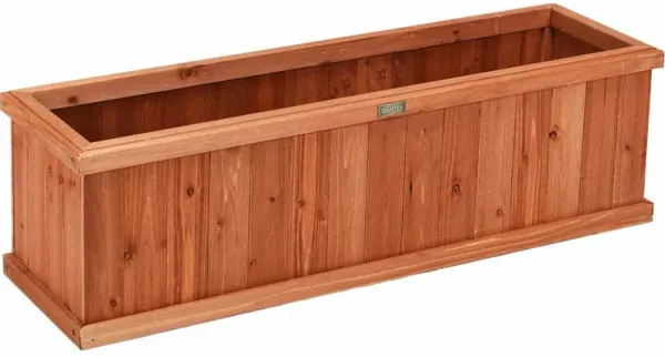 Wooden Decorative Planter Box for Garden Yard and Window