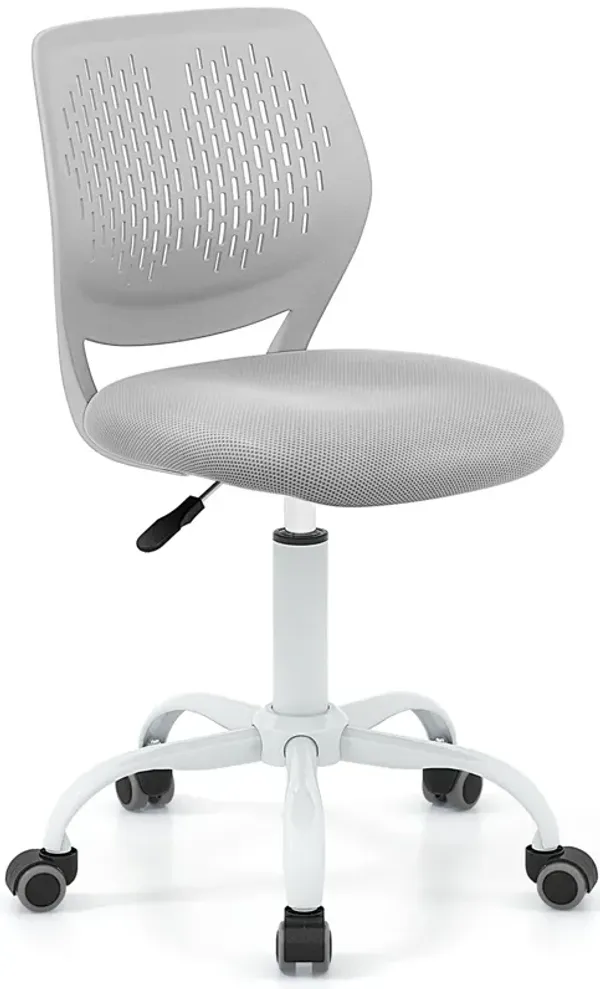 Kids Ergonomic Study Chair with Supportive Backrest and Height Adjustment