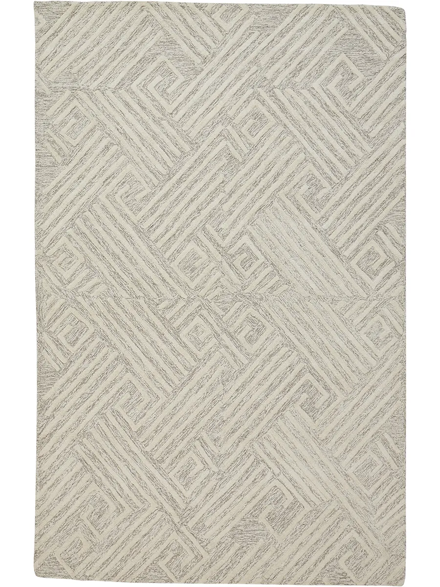 Enzo 8737F Tan/Ivory 5' x 8' Rug