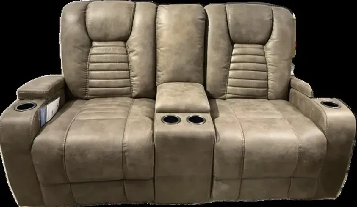Cowboy Glider Loveseat