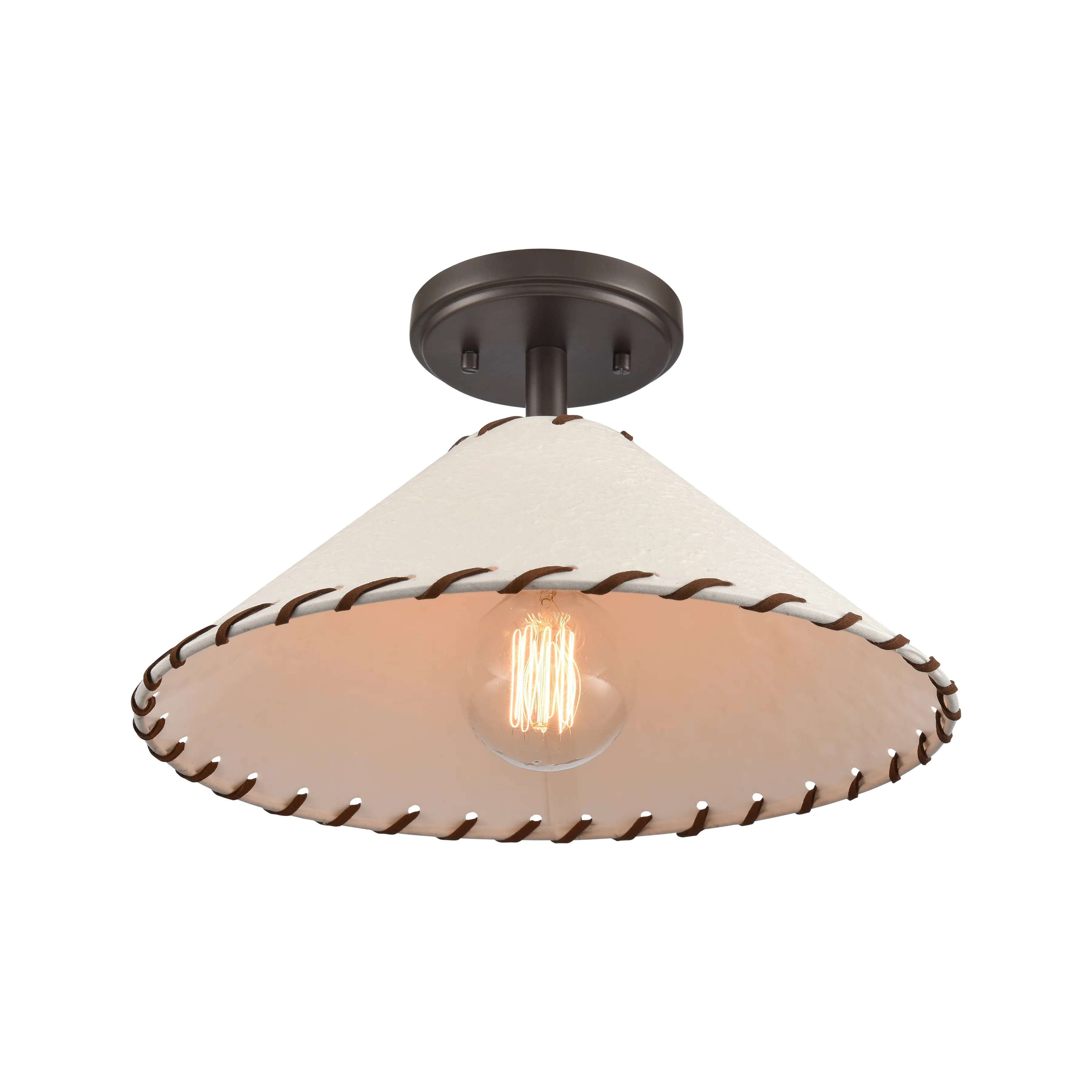 Marion 1-Light Semi Flush Mount