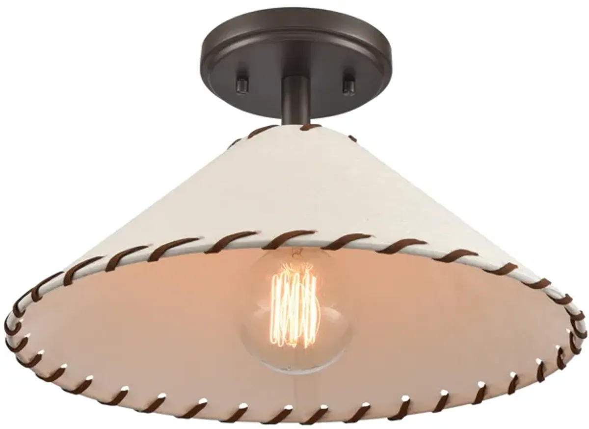 Marion 1-Light Semi Flush Mount