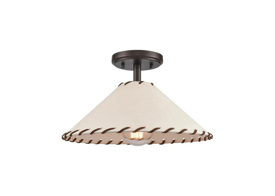 Marion 1-Light Semi Flush Mount