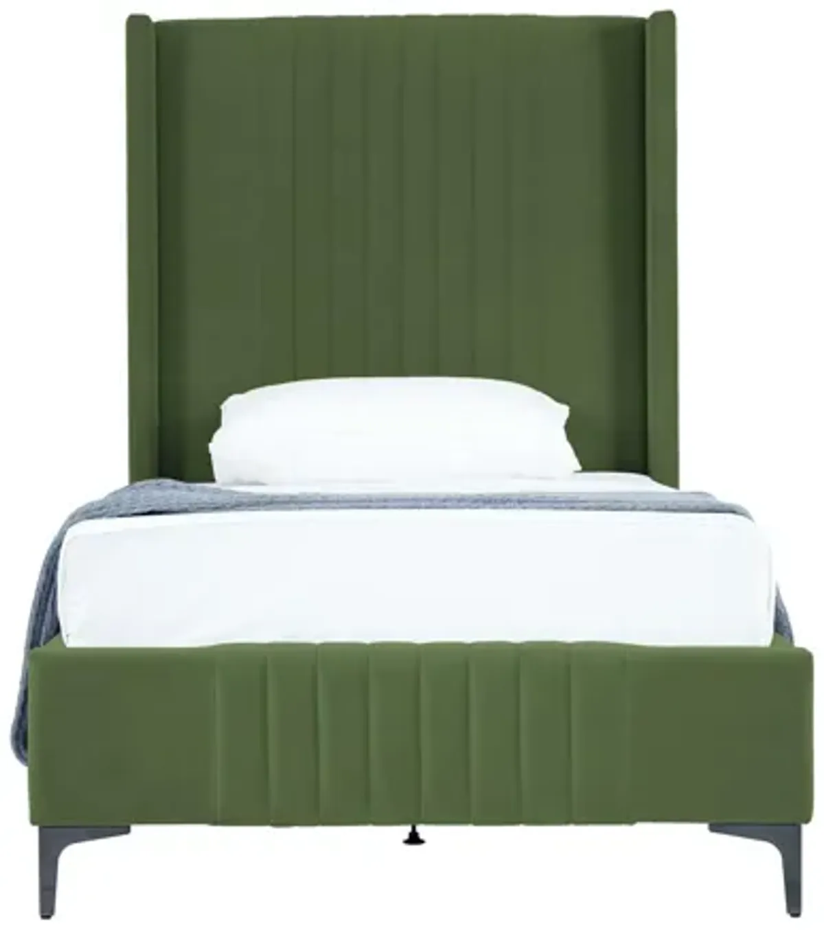 Promenade Green Twin Bed