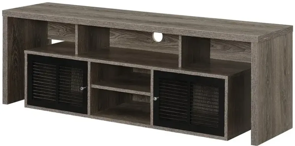 Convience Concept, Inc. Lexington 60 inch TV Stand with Storage Cabinets and Shelves