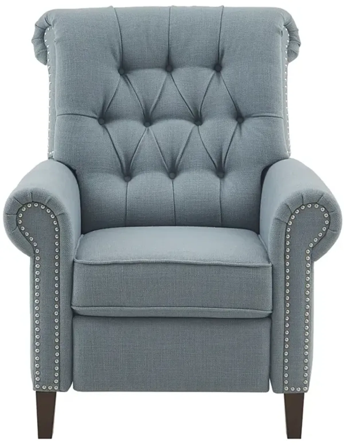 Gracie Mills Rhys Button Tufted Back Recliner