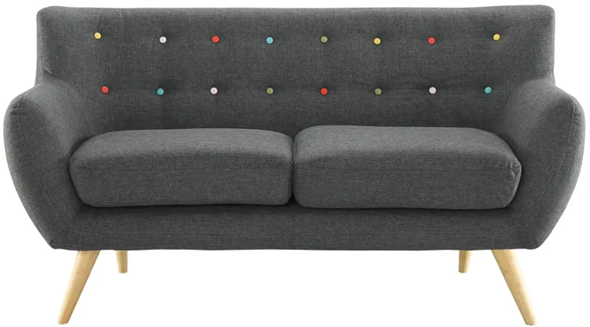 Remark Upholstered Fabric Loveseat