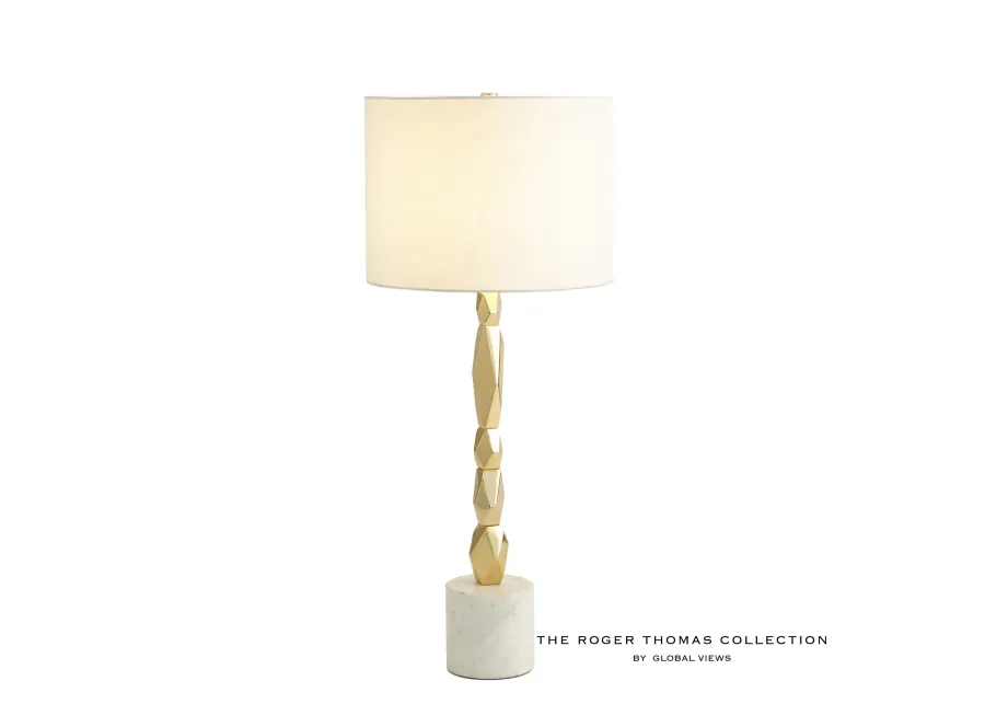 Facet Block Short Table Lamp