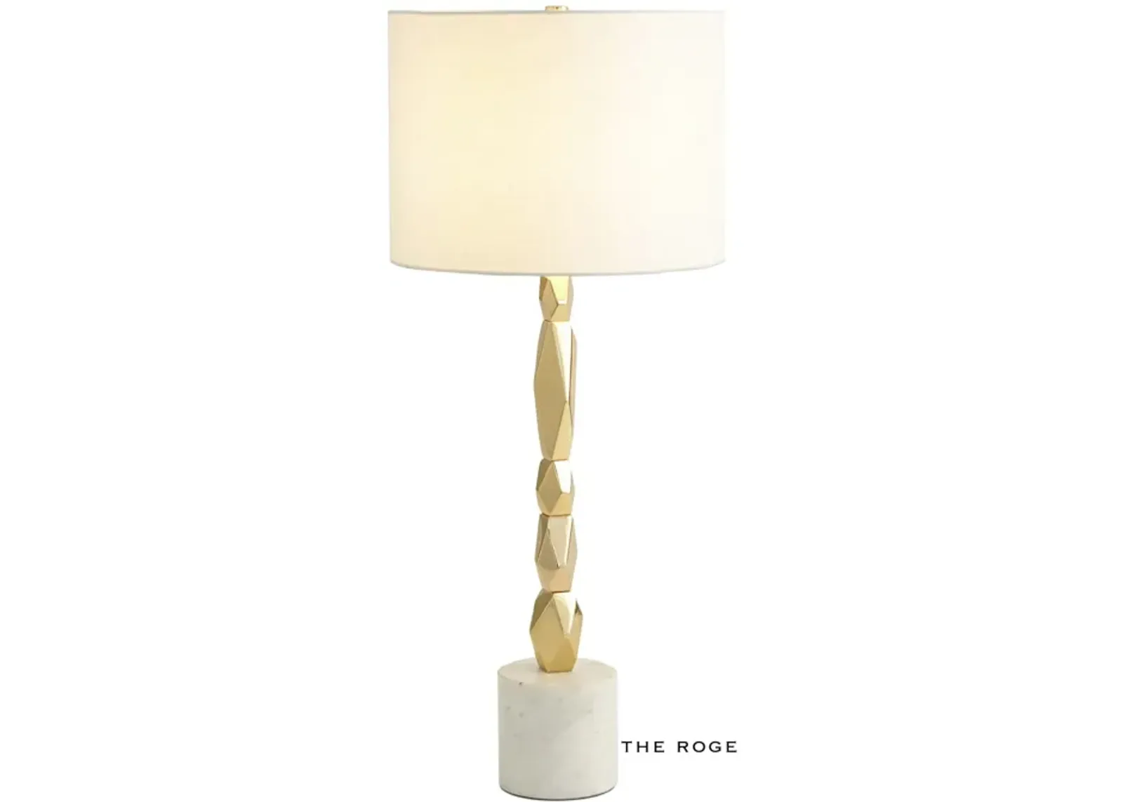 Facet Block Short Table Lamp