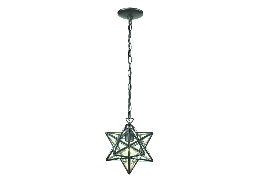 Star 12'' Wide 1-Light Mini Pendant