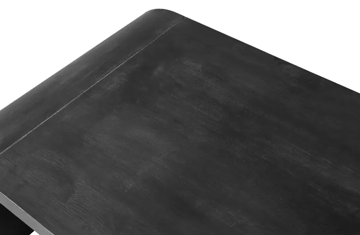 Merax Vintage Curved Art Design Coffee Table