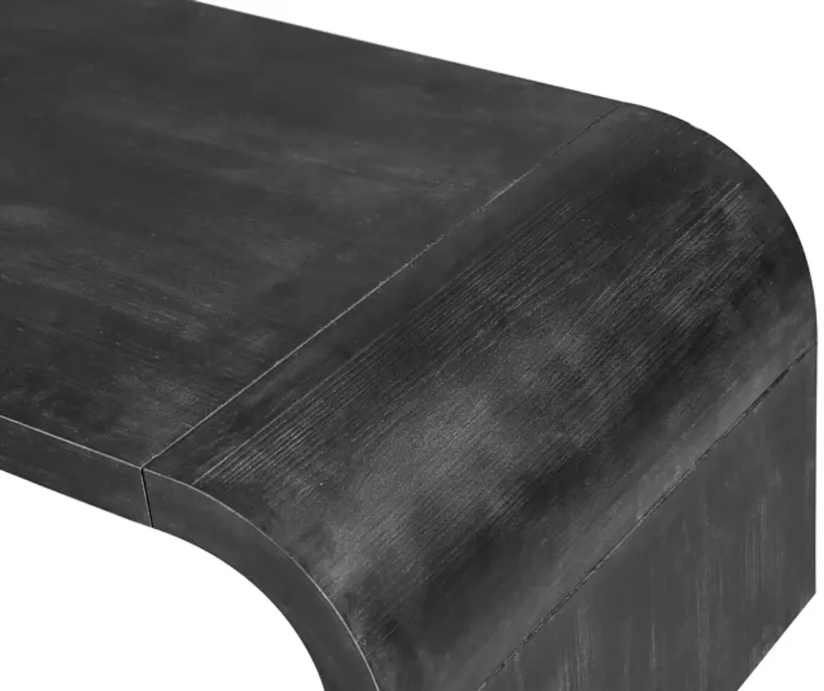 Merax Vintage Curved Art Design Coffee Table