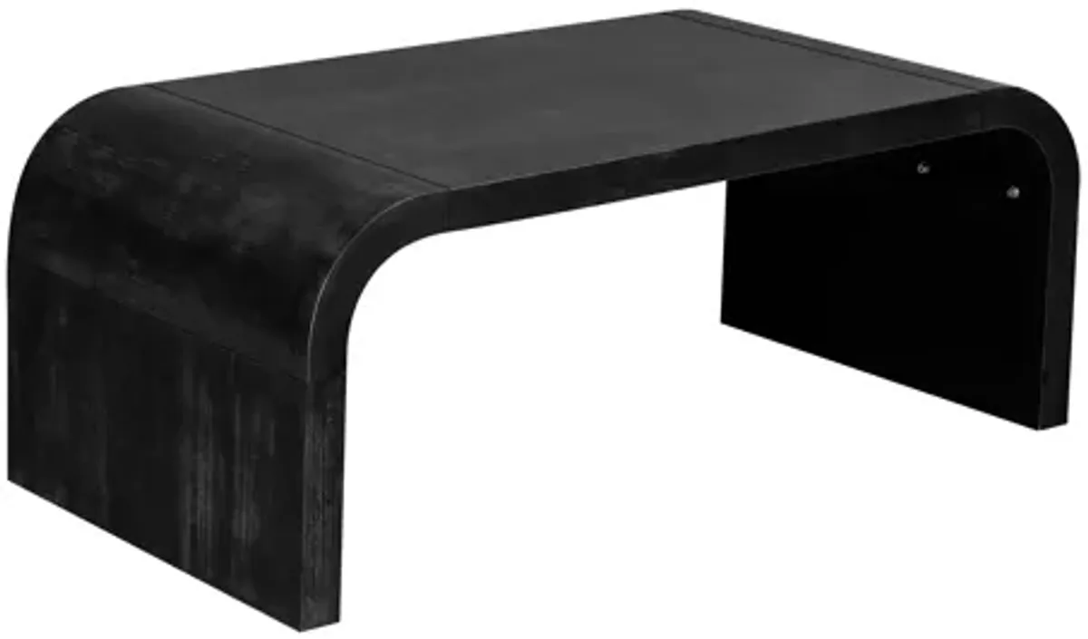 Merax Vintage Curved Art Design Coffee Table