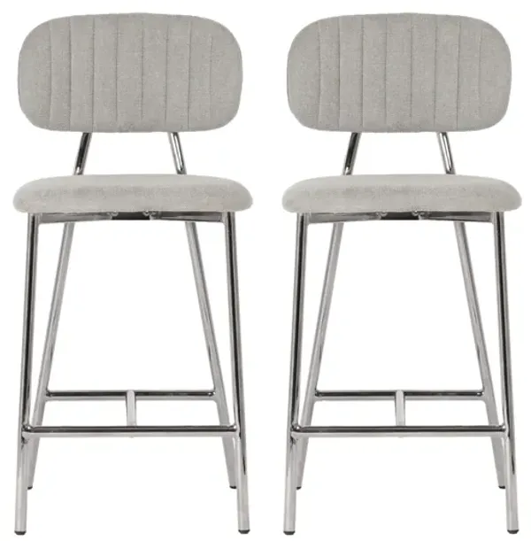 Ariana Grey Counter Stool (Set of 2)