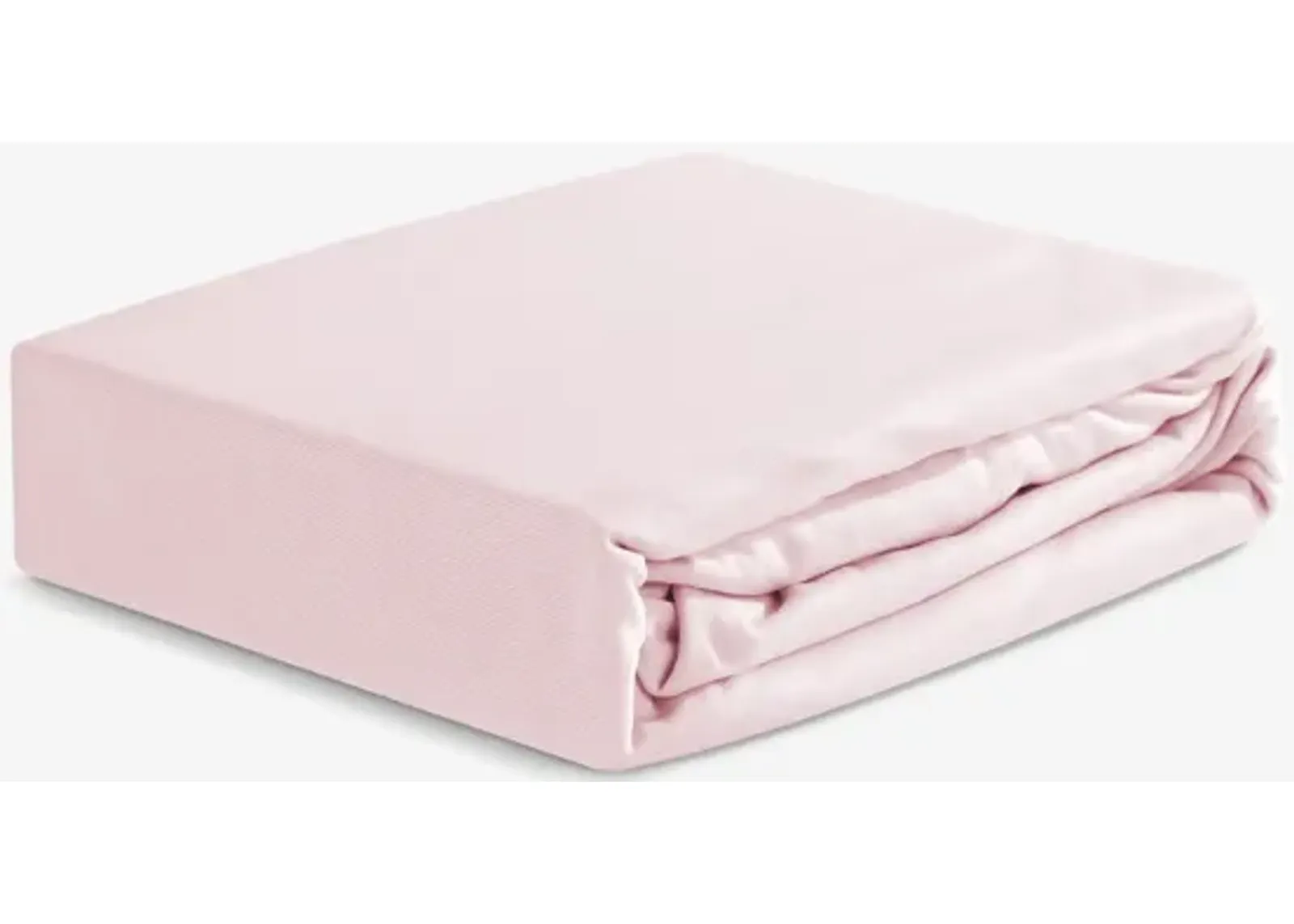 Hyper-Linen Crib Sheet - Light Pink