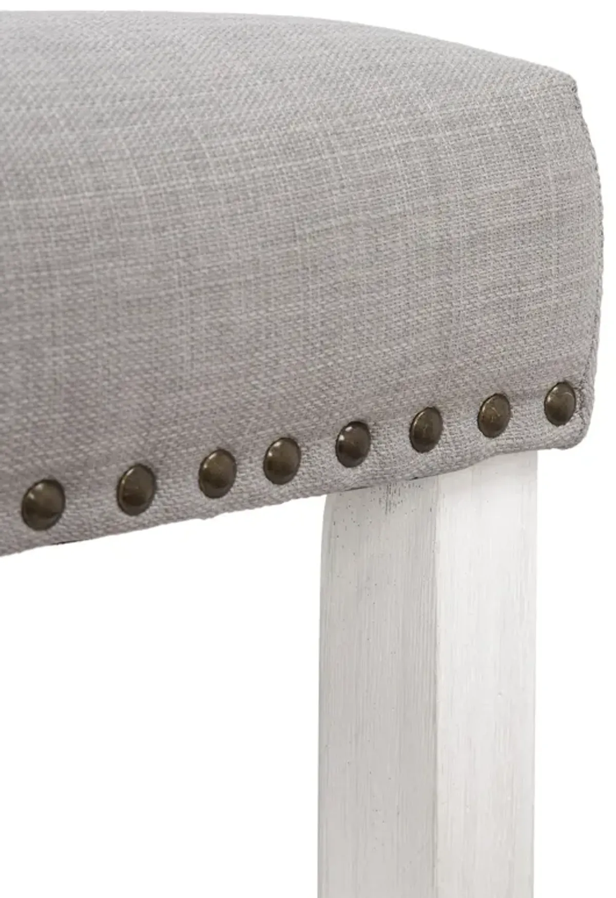 WestinTrends 24" Upholstered Saddle Seat Counter Stool